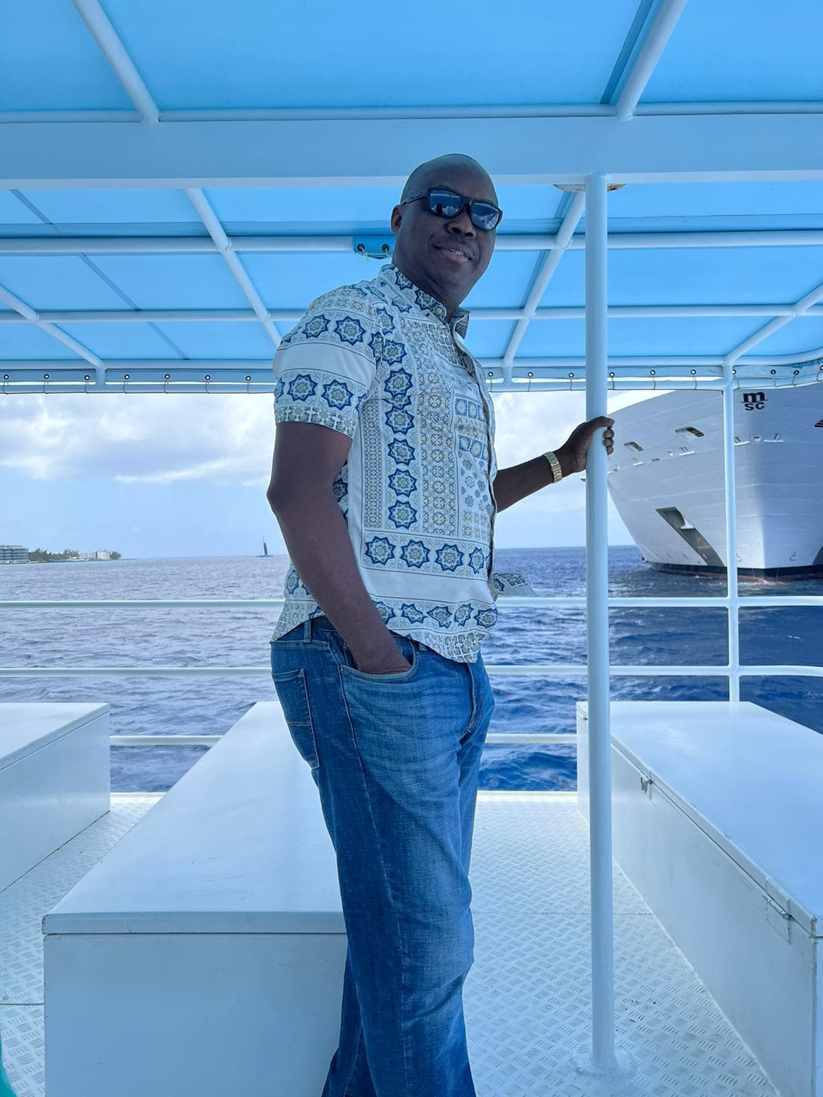 Anthony Odole in Bahamas